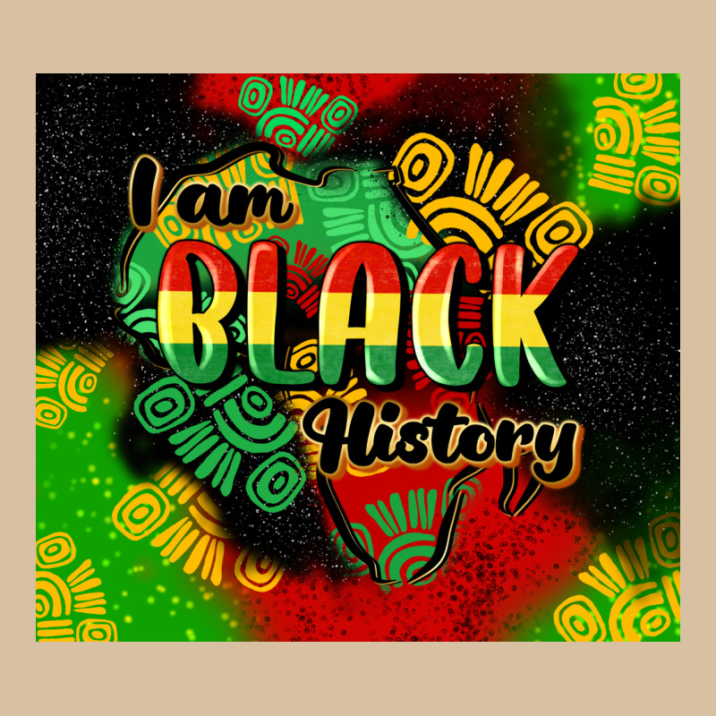 I Am Black History Tumbler Cowgirl Heavyweight Hoodie by CowGirlArtShop | Teevron