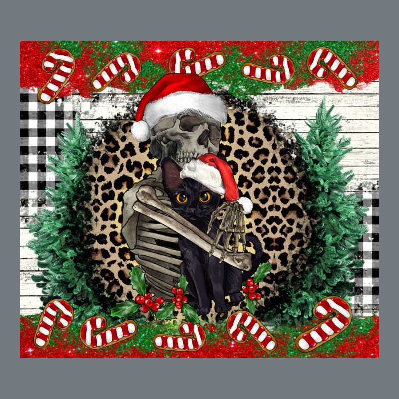 Merry Christmas Skeleton Heavyweight Sweatshirt by NancyCooperArtShop | Teevron