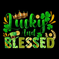 Lucky And Blessed Urban Hoodie | Teevron