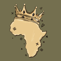 Africa With Crown Vintage Hoodie | Teevron