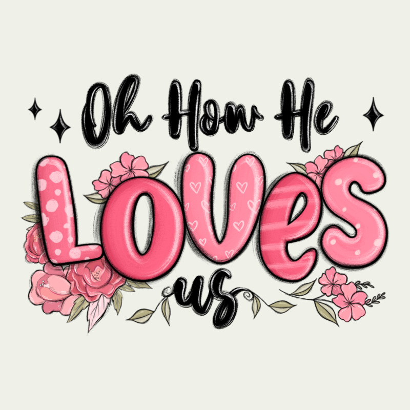 Oh How He Loves Us Urban Heavy Tee by MaliasSmallBusiness | Teevron