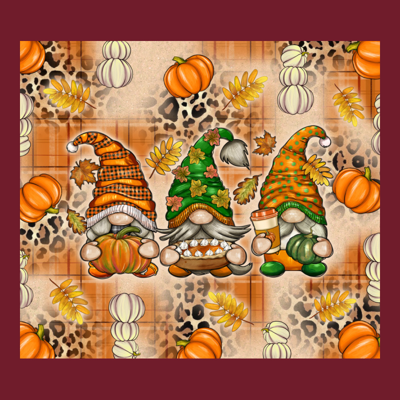 Fall With Gnomes Zipper Hoodie by texasbilliewilder | Teevron