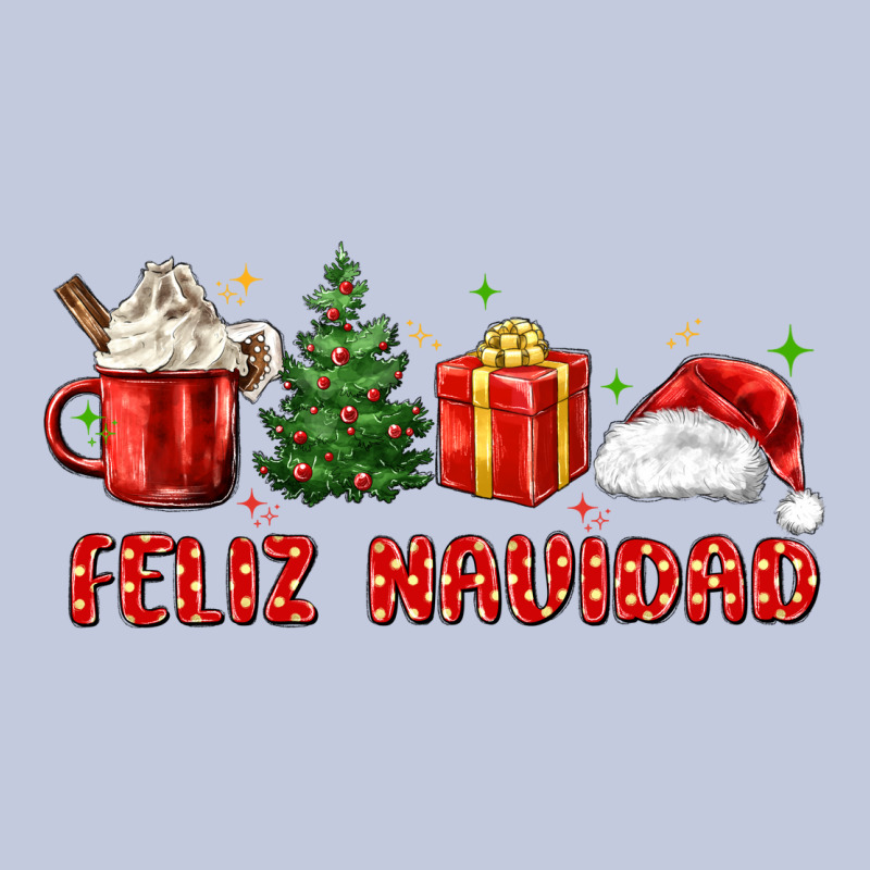 Feliz Navidad Long Sleeve Tee by MaliasSmallBusiness | Teevron