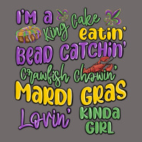 I'm A King Cake Eatin' Mardi Gras Lovin' Kinda Gir Urban Heavy Tee | Teevron