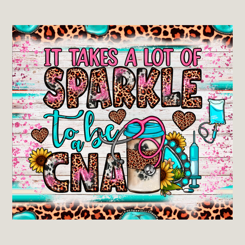 It Takes A Lot Of Sparkle To Be A Cna Heavy Core Tee by JahusDesignShop | Teevron