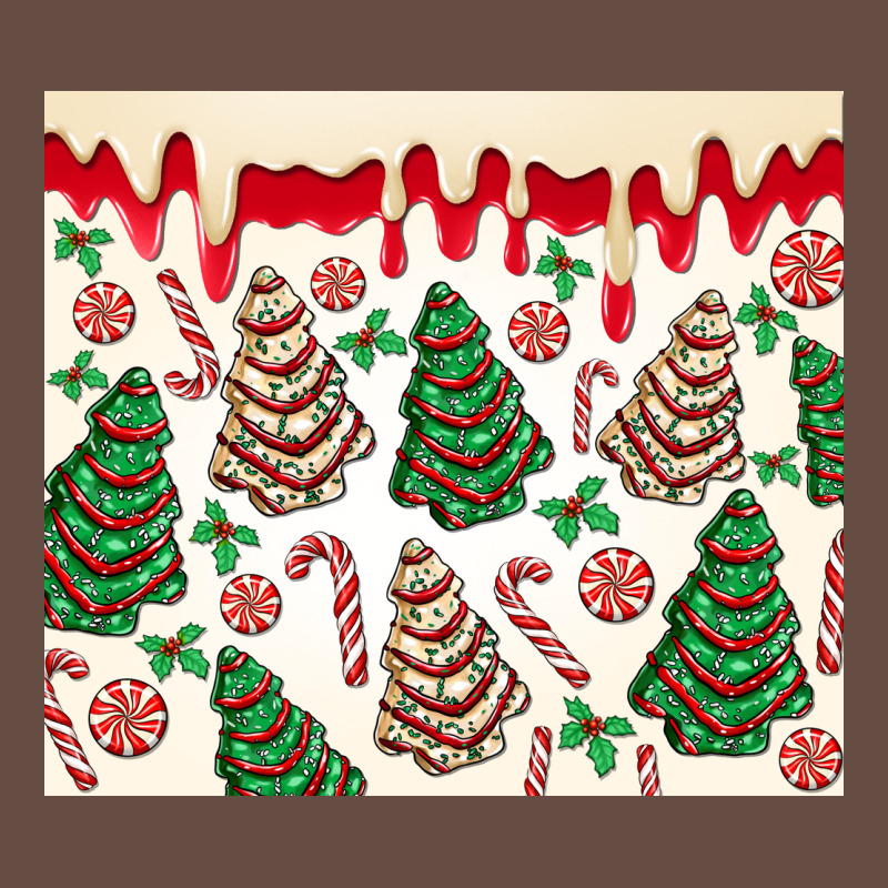 Christmas Tree Cakes Long Sleeve Tee by MaliasSmallBusiness | Teevron