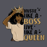 Hustle Like A Boss Live Like A Queen Vintage Hoodie | Teevron