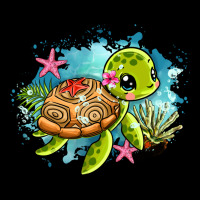 Ocean With Turtle Heavy Core Tee | Teevron