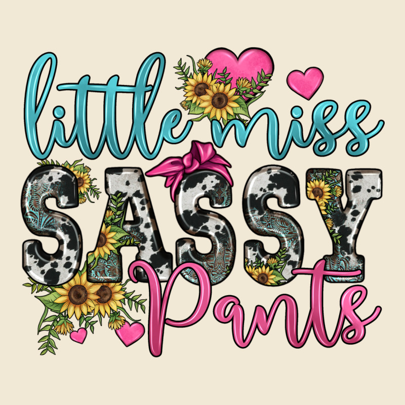 Little Miss Sassy Pants Ladies Tee by JahusDesignShop | Teevron