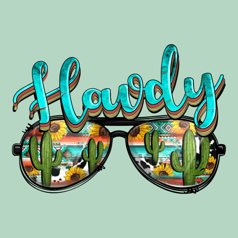 Western Howdy Police Sunglasses Classic Tee by NancyCooperArtShop | Teevron