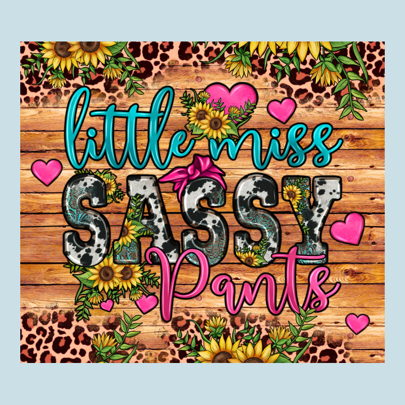 Little Miss Sassy Pants Ladies Tee by JahusDesignShop | Teevron