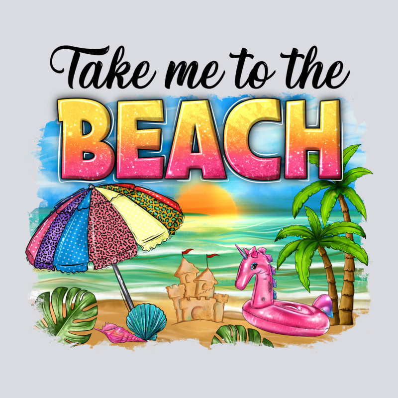 Take Me To The Beach Zipper Hoodie by NancyCooperArtShop | Teevron
