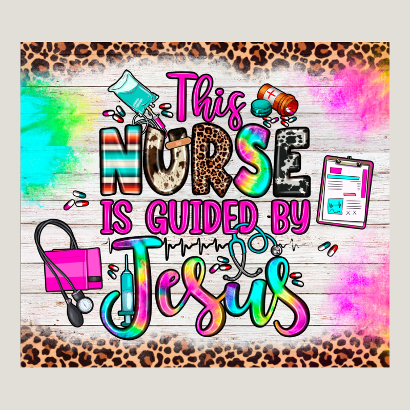 This Nurse Is Guided By Jesus Heavy Core Tee by JahusDesignShop | Teevron