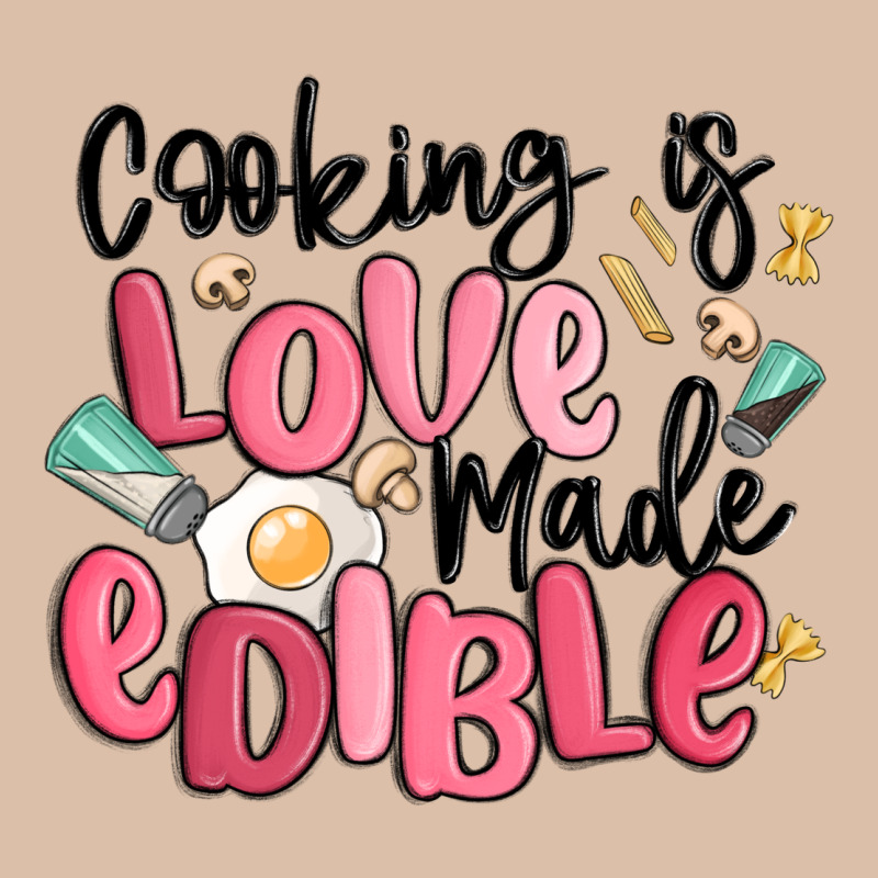 Cooking Is Love Made Edible Urban Heavy Tee by MaliasSmallBusiness | Teevron