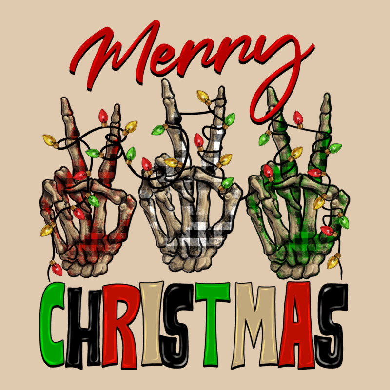 Merry Christmas Skeleton Hands Heavyweight Sweatshirt by NancyCooperArtShop | Teevron