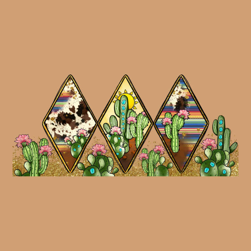 Cactus Cowhide Serape Vintage Tee by JahusDesignShop | Teevron