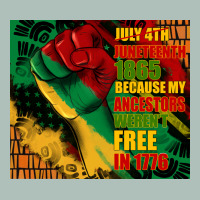 Juneteenth 1865 Because My Ancestors Werent Free In 1776 Tumbler Heavyweight Hoodie | Teevron