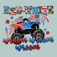 Red White Wroom Wroom Wroom Heavy Core Tee | Teevron