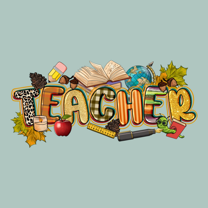 Fall Teacher Premium Sweatshirt by CowGirlArtShop | Teevron