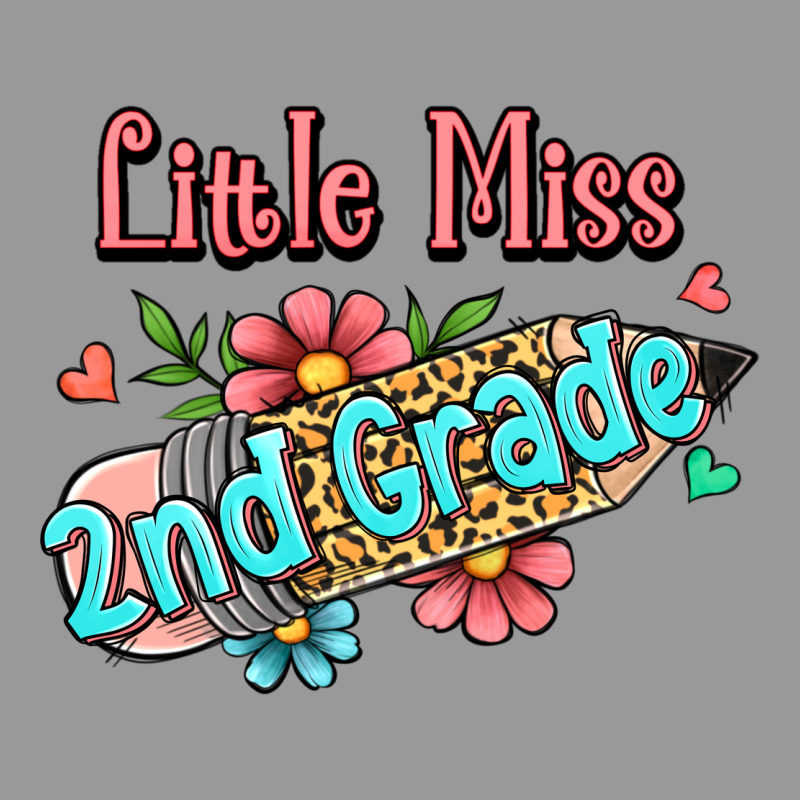 Little Miss Second Grade Vintage Hoodie by Jasminsmagicworld | Teevron