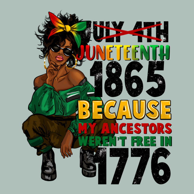 Juneteenth 1865 Because My Ancestors Heavyweight Hoodie by CowGirlArtShop | Teevron
