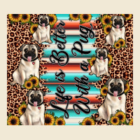 Life Is Better With A Pug Premium Tee | Teevron