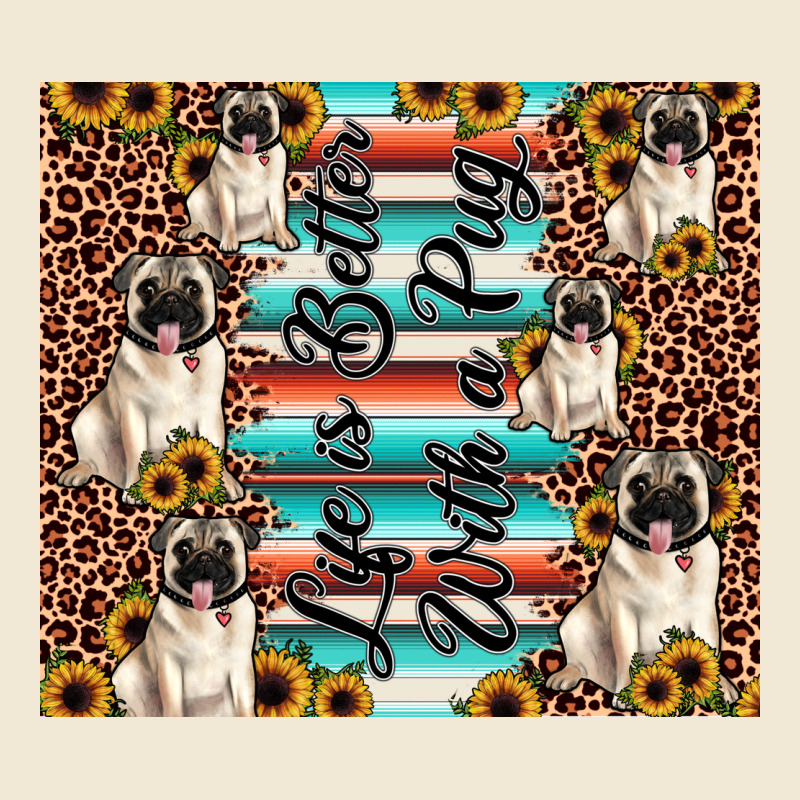 Life Is Better With A Pug Premium Tee by JahusDesignShop | Teevron