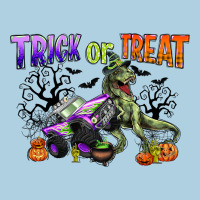 Trick Or Treat With Monster Truck And T Rex Premium Hoodie | Teevron