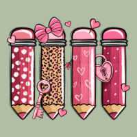 Valentine' Day Teacher School Pencils Urban Heavy Tee | Teevron