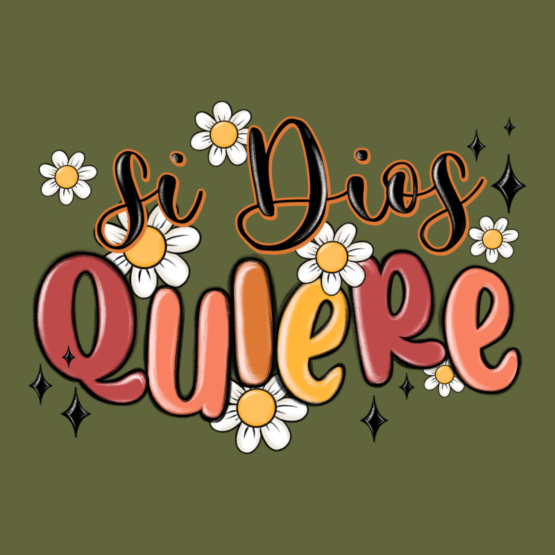 Si Dios Quiere Classic Tee by MaliasSmallBusiness | Teevron