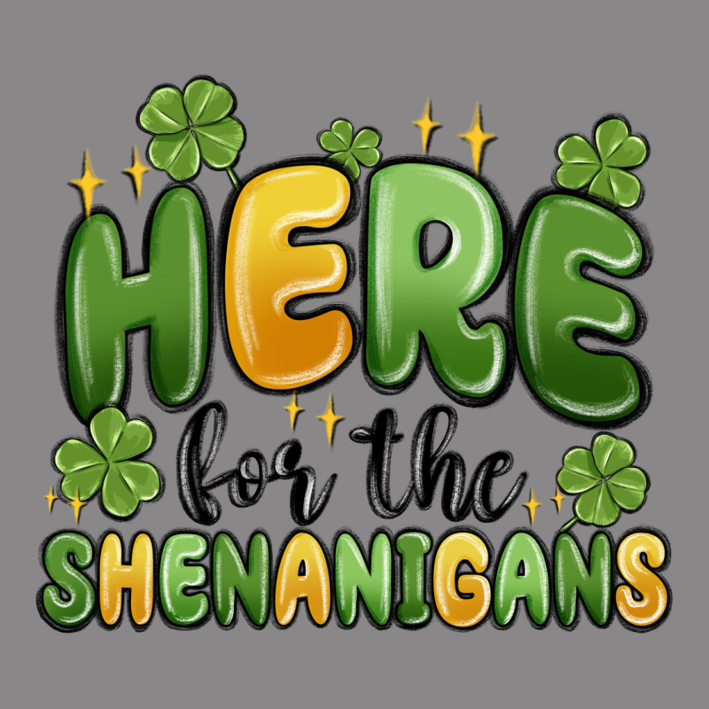 Here For The Shenanigans Vintage Tee by MaliasSmallBusiness | Teevron