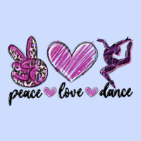Peace Love Dance Urban Heavy Tee | Teevron