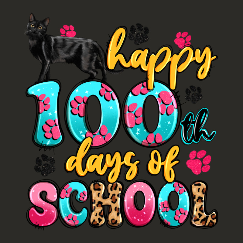 Happy 100th Days Of School Cat Heavy Core Tee by Artiststas | Teevron