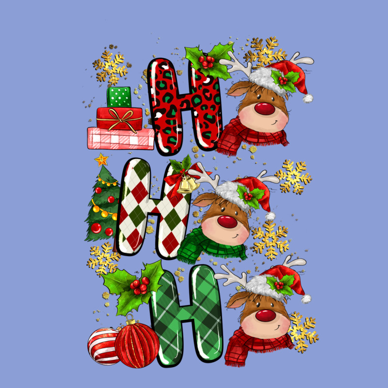 Ho Ho Ho Reindeer Long Sleeve Tee by MaliasSmallBusiness | Teevron