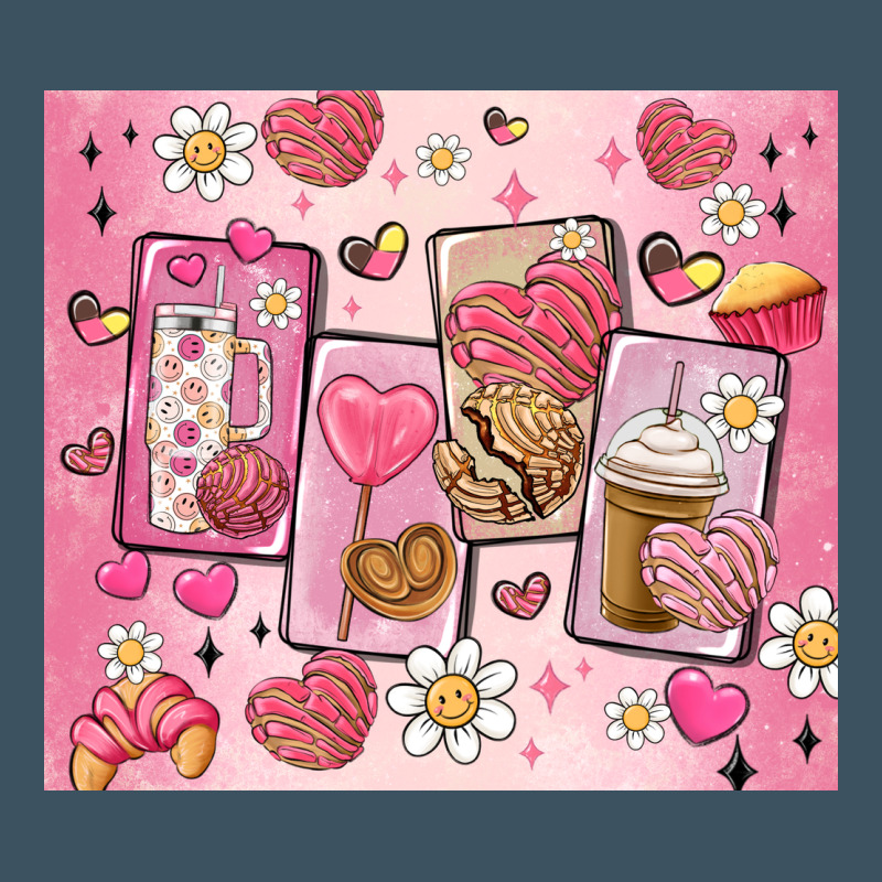 Cafecito Y Chisme Valentine's Day Urban Heavy Tee by MaliasSmallBusiness | Teevron