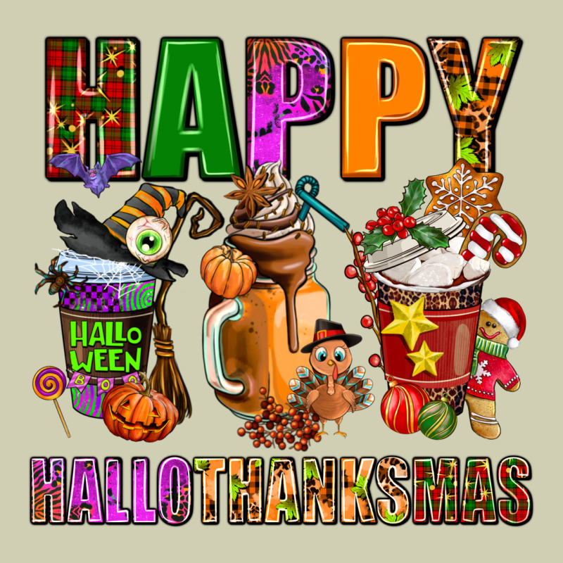 Happy Hallothanksmas Heavy Core Tee by AdoDesignShop | Teevron