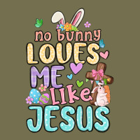 No Bunny Loves Me Like Jesus Vintage Hoodie | Teevron