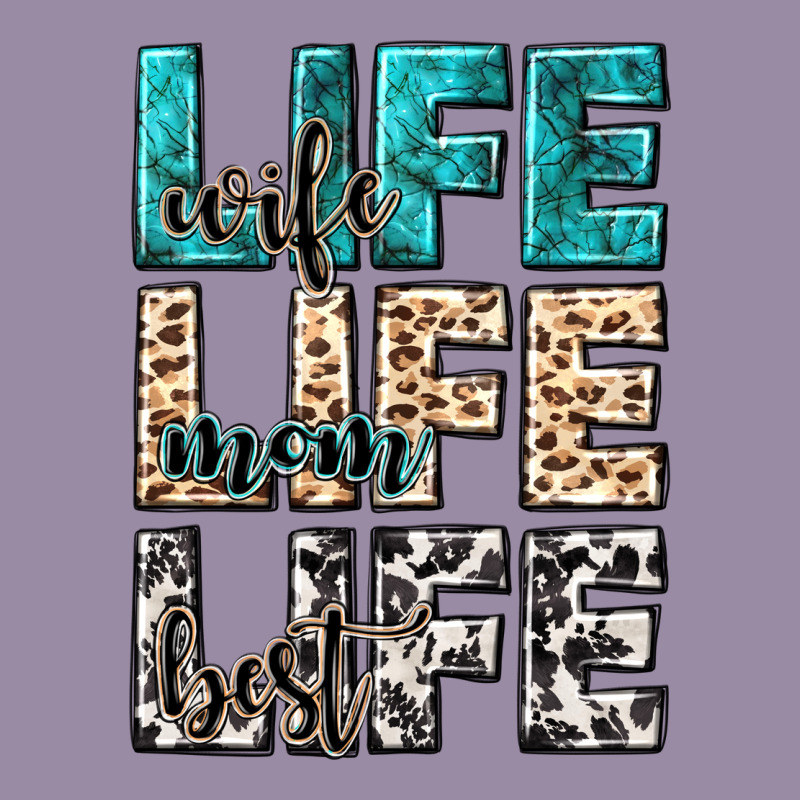 Wife Life Wife Mom Life Best Classic Tee by NancyCooperArtShop | Teevron