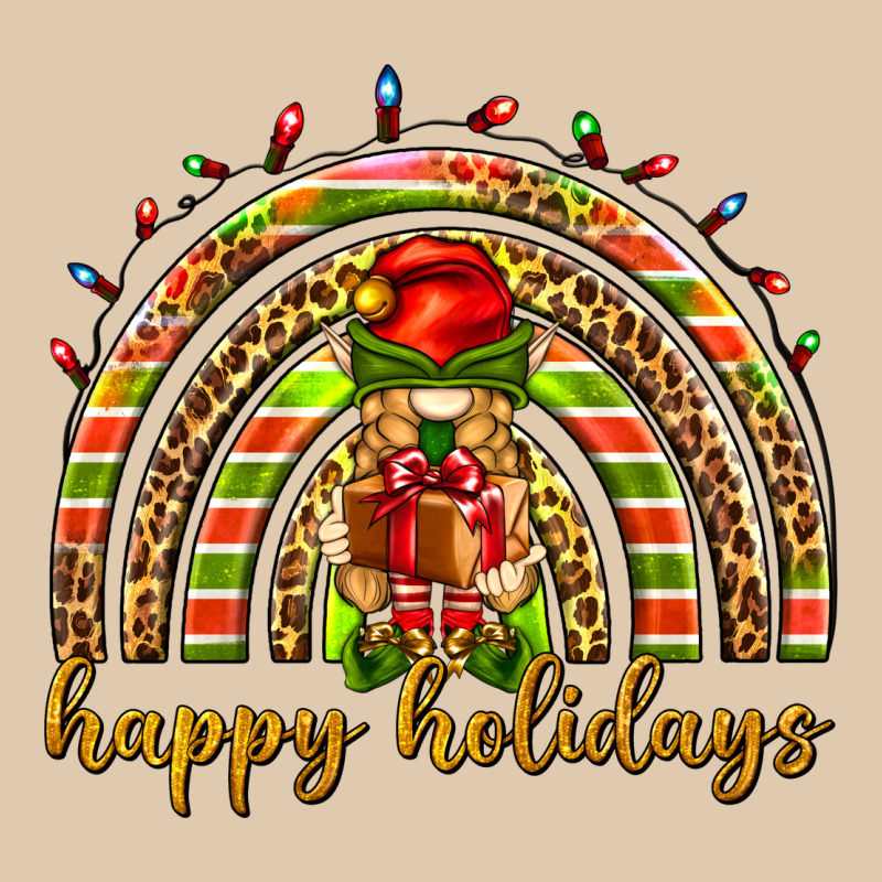 Happy Holidays Elf Gnome Heavyweight Sweatshirt by NancyCooperArtShop | Teevron