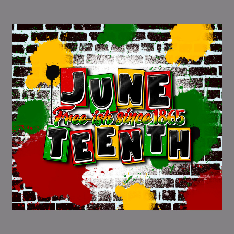 Juneteenth Free Ish Since 1865 Heavyweight Hoodie by CowGirlArtShop | Teevron