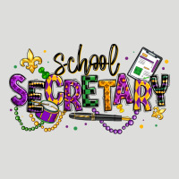 Mardi Gras School Secretary Zipper Hoodie | Teevron