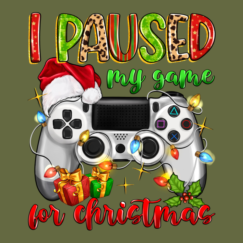 I Paused My Game For Christmas Long Sleeve Tee by MaliasSmallBusiness | Teevron