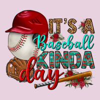 It's A Baseball Kinda Day Ladies Tee | Teevron