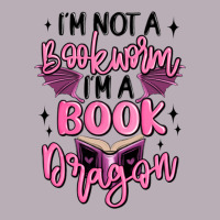 I'm Not A Booksorm I'm A Book Dragon Vintage Tee | Teevron