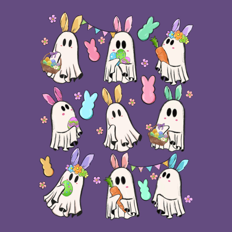 Bunny Ghost Vintage Hoodie by MaliasSmallBusiness | Teevron
