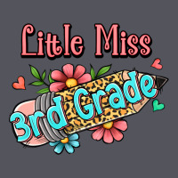 Little Miss Third Grade Vintage Hoodie | Teevron