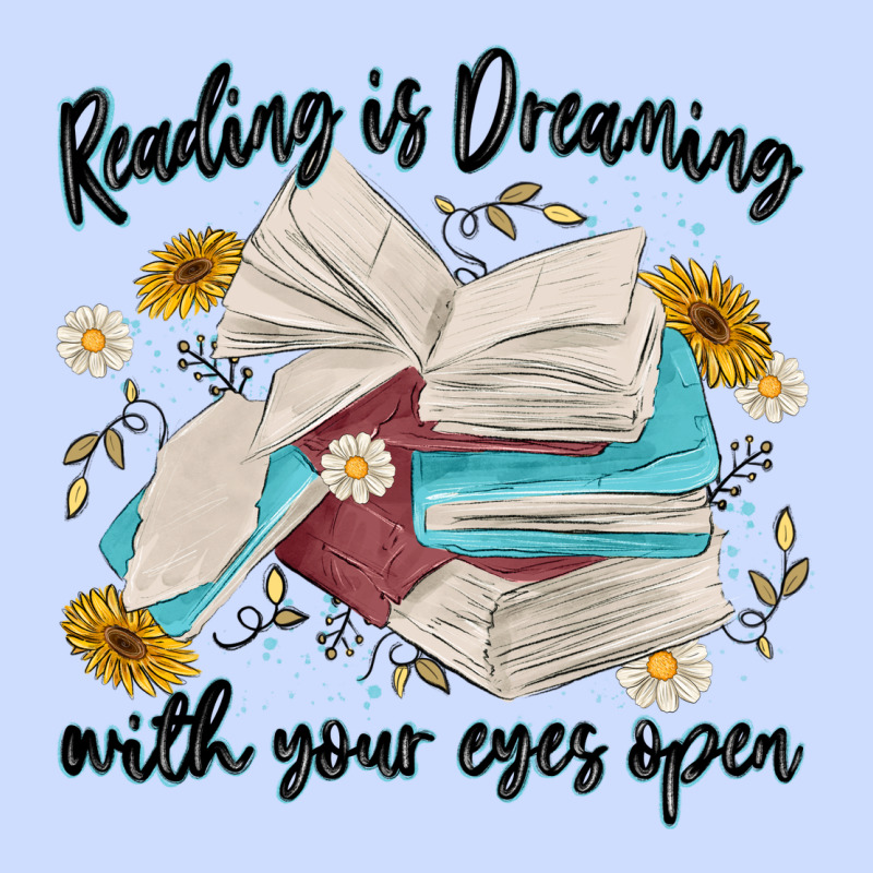 Reading Is Dreaming With Your Eyes Open Urban Heavy Tee by MaliasSmallBusiness | Teevron
