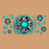 Turquoise Gemstone Sunflower Vintage Tee | Teevron