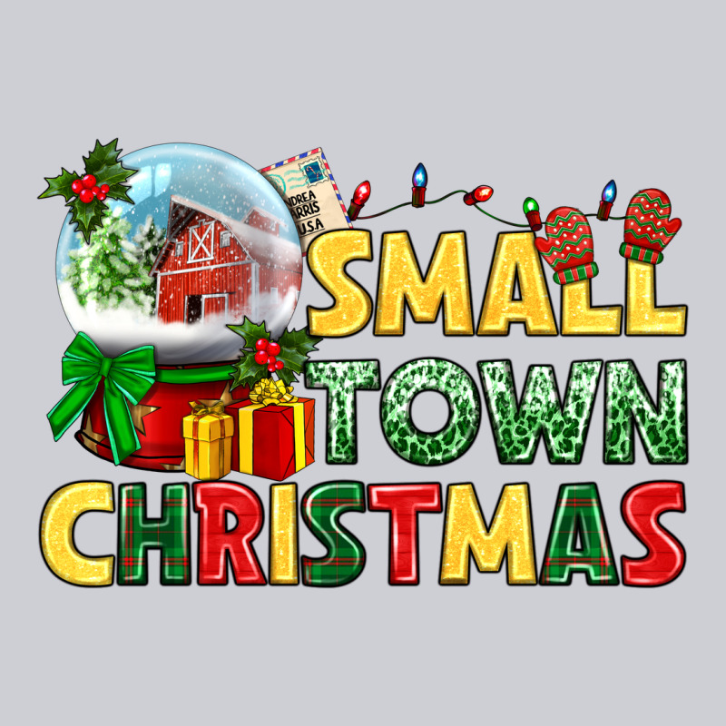 Small Town Christmas Heavyweight Sweatshirt by NancyCooperArtShop | Teevron