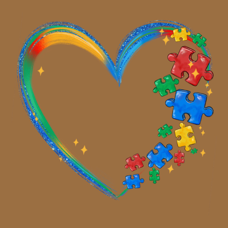 Autism Heart Vintage Tee by MaliasSmallBusiness | Teevron